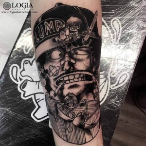 tatuaje-brazo-doctor-slump-logia-barcelona-ester-sans 